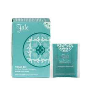 FATE TISANA BIO con Rosa, Karkadè e Melograno 20 filtri