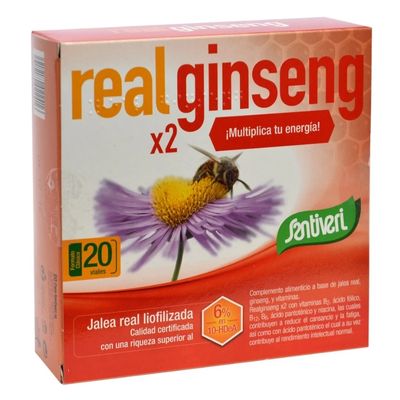 FIALE REALGINSENG X2 20x10ml - 200 ml
