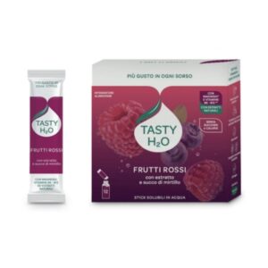 TASTY H2O FRUTTI ROSSI 12 stick solubili in acqua