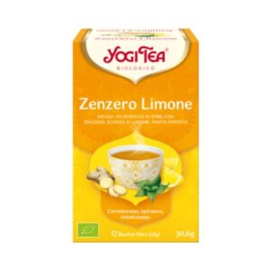 ZENZERO E LIMONE 17 bustine
YOGI TEA