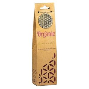 ORGANIC GOODNESS CONI D’INCENSO OUDH ARABO + BRUCIATORE 12 CONI