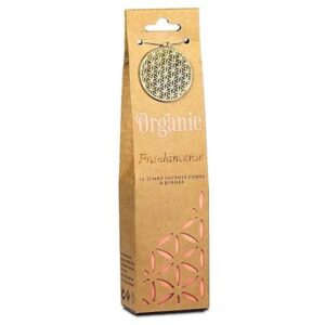 ORGANIC GOODNESS CONI D’INCENSO FRANCHINCENSO + BRUCIATORE 12 CONI
