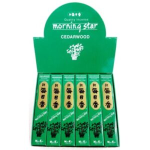 INCENSO MORNING STAR - LEGNO DI CEDRO 20 grammi