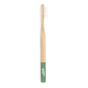 SPAZZOLINO IN BAMBOO VERDE - SETOLE MEDIE