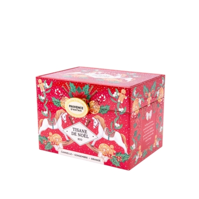 COFANETTO IN METALLO - TISANE DE NOEL BIO 20 bustine