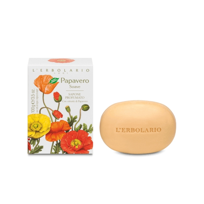 Papavero soave Sapone Profumato 100g