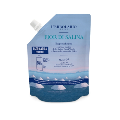 FIOR DI SALINA BAGNOSCHIUMA ECORICARICA 500 ml